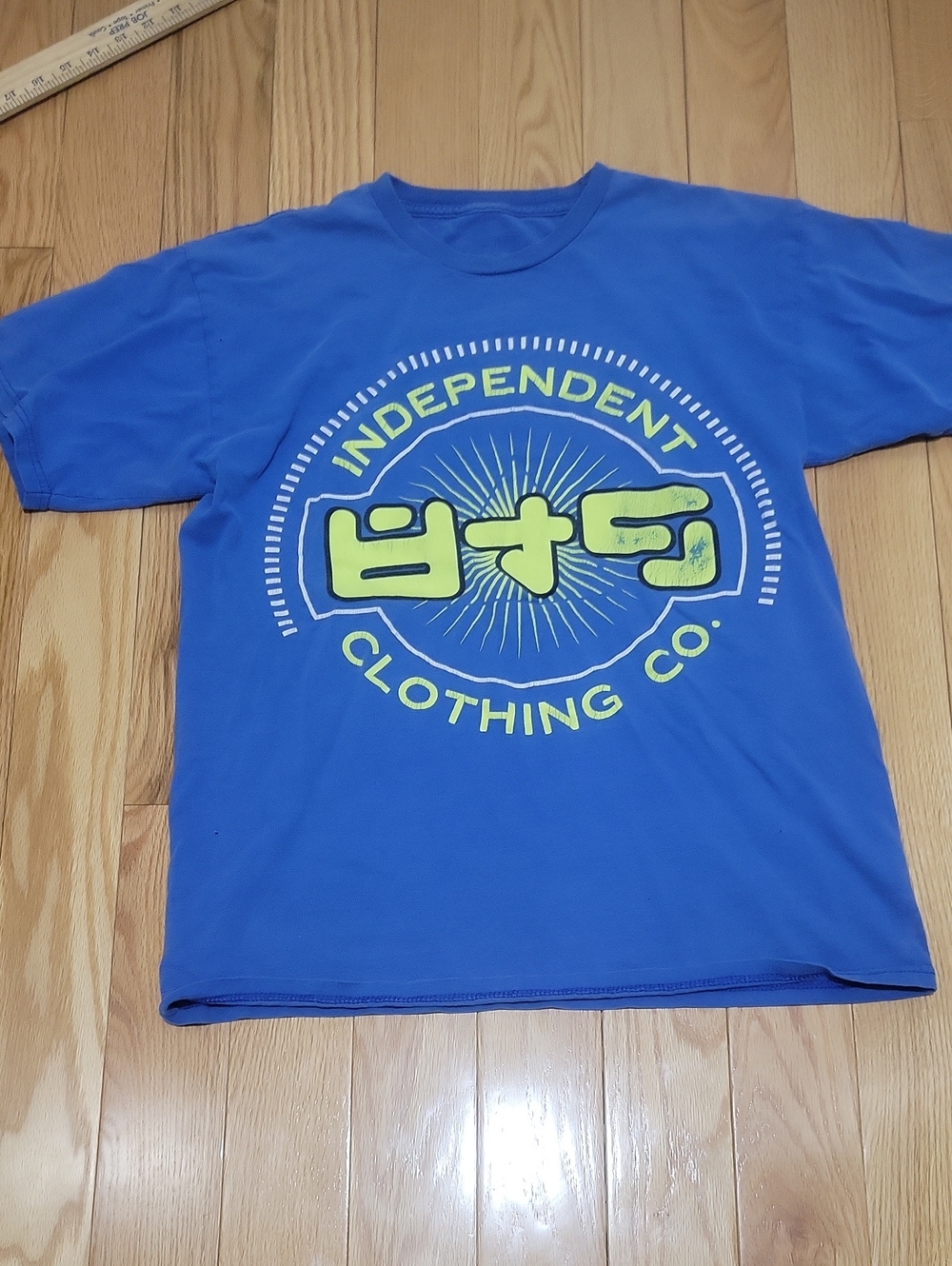 Men's Blue Graphic Tee